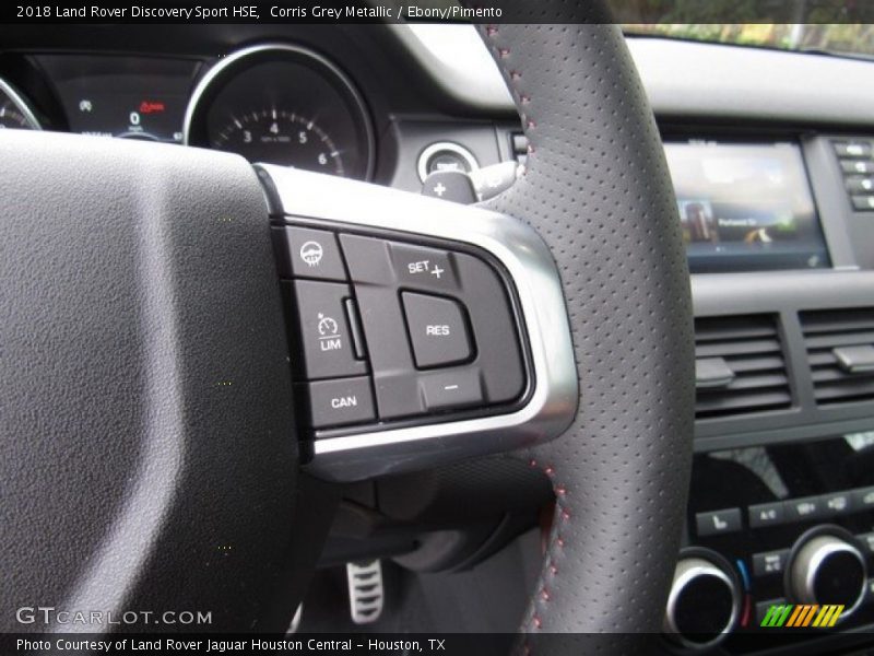 Corris Grey Metallic / Ebony/Pimento 2018 Land Rover Discovery Sport HSE