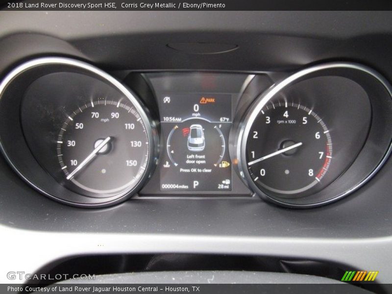 Corris Grey Metallic / Ebony/Pimento 2018 Land Rover Discovery Sport HSE
