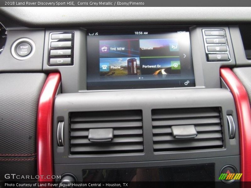 Corris Grey Metallic / Ebony/Pimento 2018 Land Rover Discovery Sport HSE