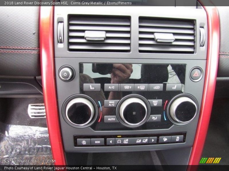 Corris Grey Metallic / Ebony/Pimento 2018 Land Rover Discovery Sport HSE