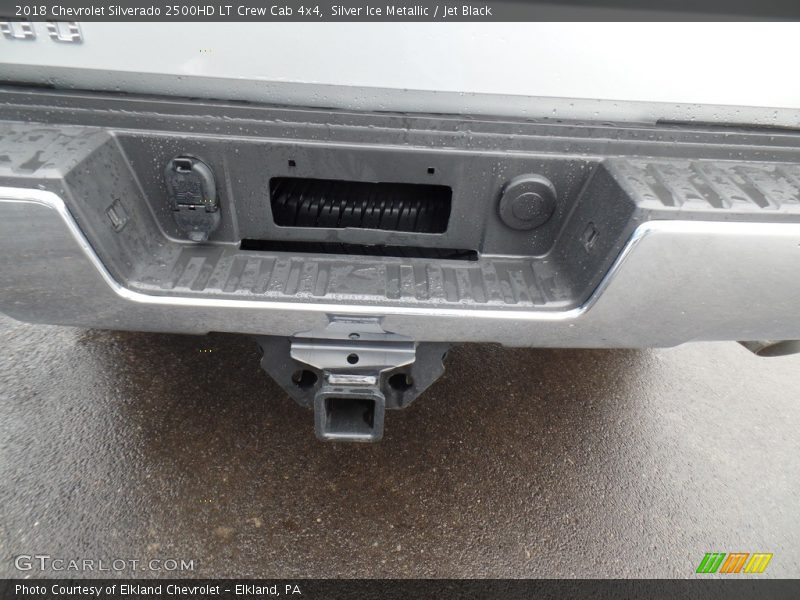 Silver Ice Metallic / Jet Black 2018 Chevrolet Silverado 2500HD LT Crew Cab 4x4