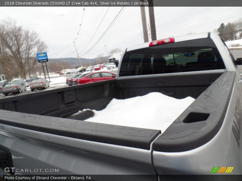 Silver Ice Metallic / Jet Black 2018 Chevrolet Silverado 2500HD LT Crew Cab 4x4