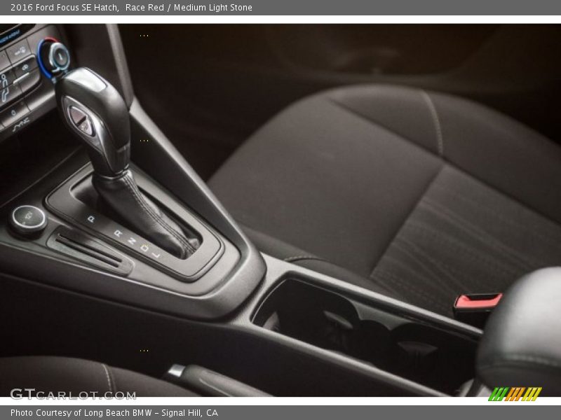 Race Red / Medium Light Stone 2016 Ford Focus SE Hatch