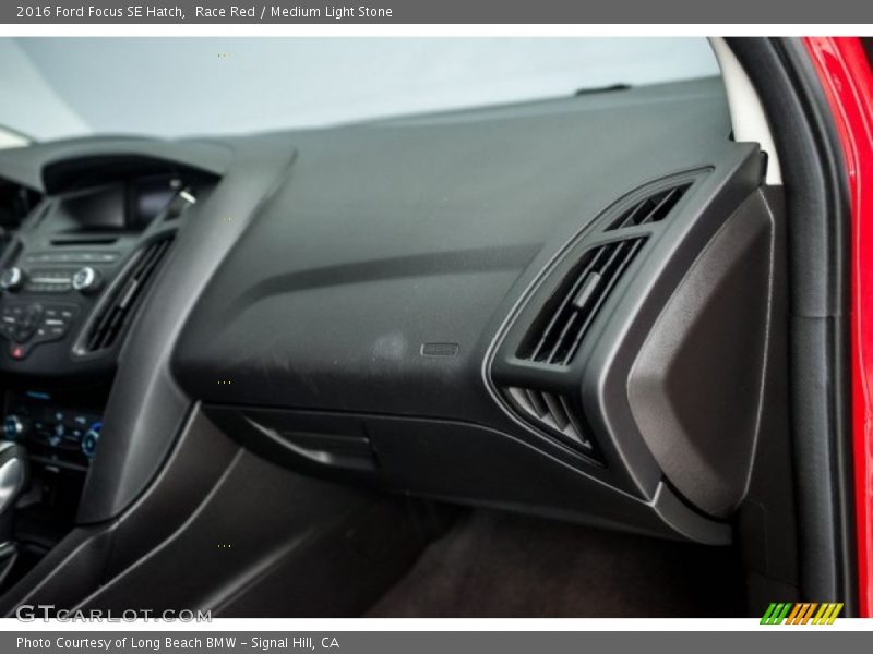 Race Red / Medium Light Stone 2016 Ford Focus SE Hatch