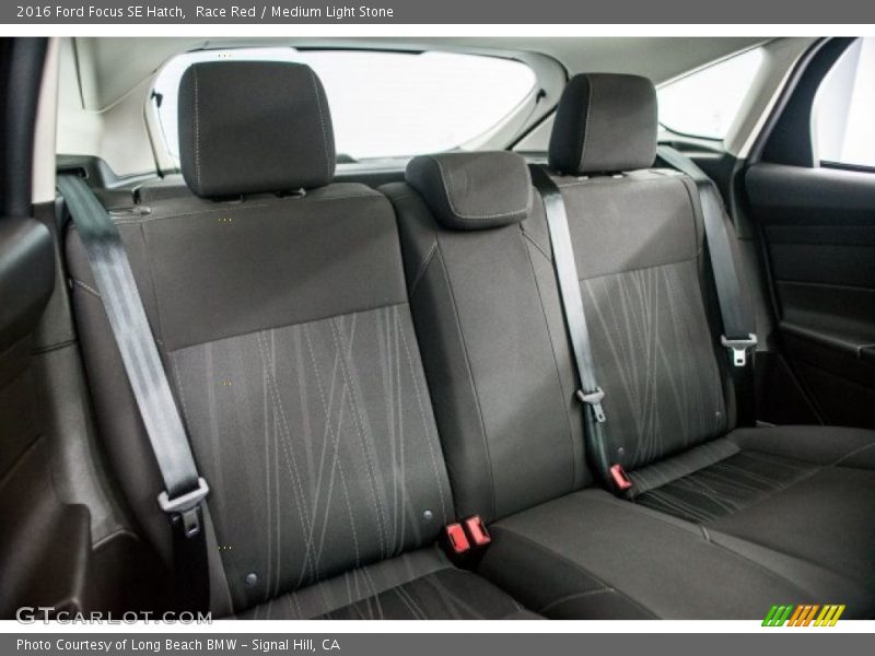 Race Red / Medium Light Stone 2016 Ford Focus SE Hatch