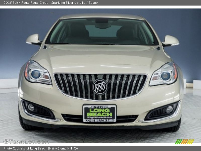 Sparkling Silver Metallic / Ebony 2016 Buick Regal Regal Group