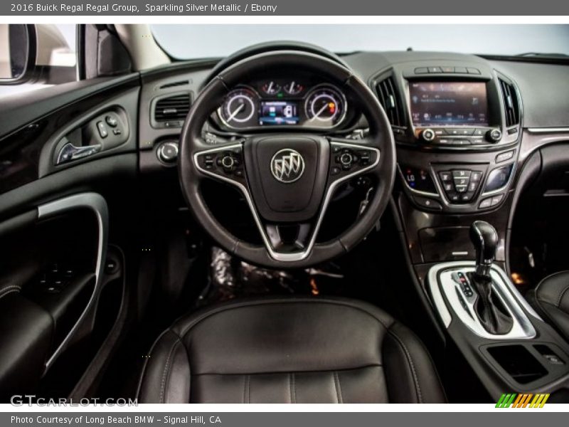 Sparkling Silver Metallic / Ebony 2016 Buick Regal Regal Group
