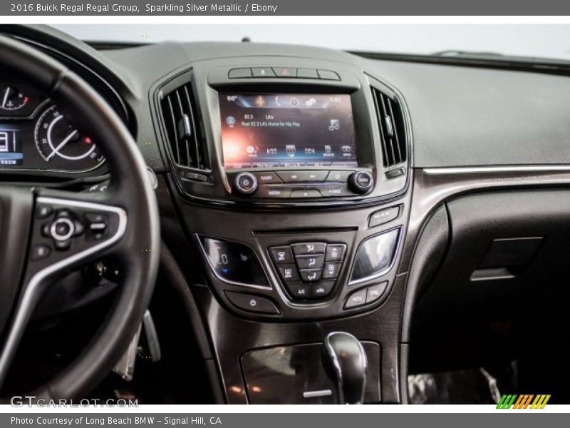 Sparkling Silver Metallic / Ebony 2016 Buick Regal Regal Group