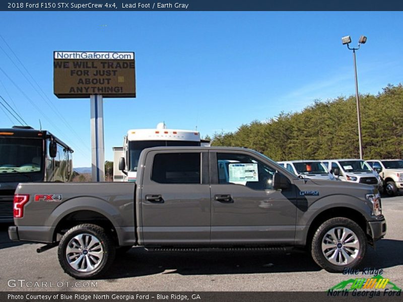Lead Foot / Earth Gray 2018 Ford F150 STX SuperCrew 4x4