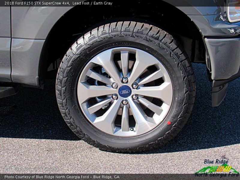 Lead Foot / Earth Gray 2018 Ford F150 STX SuperCrew 4x4