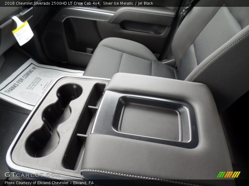 Silver Ice Metallic / Jet Black 2018 Chevrolet Silverado 2500HD LT Crew Cab 4x4