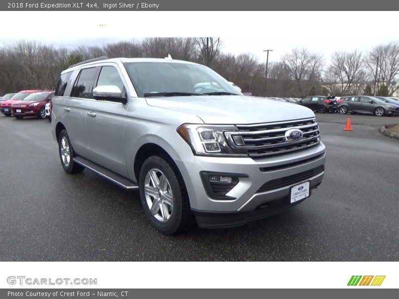 Ingot Silver / Ebony 2018 Ford Expedition XLT 4x4