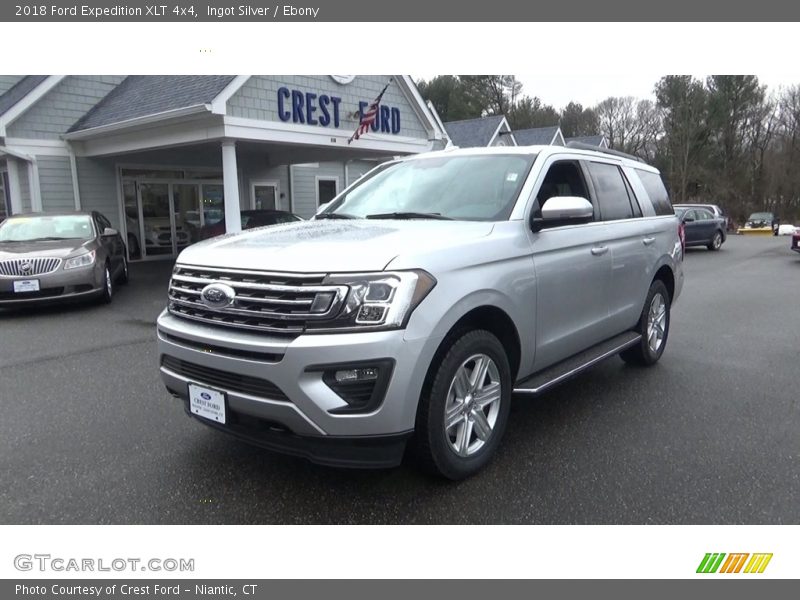 Ingot Silver / Ebony 2018 Ford Expedition XLT 4x4