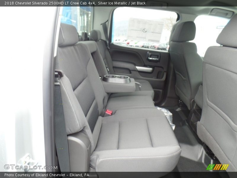 Silver Ice Metallic / Jet Black 2018 Chevrolet Silverado 2500HD LT Crew Cab 4x4