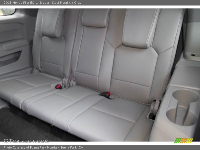 Modern Steel Metallic / Gray 2015 Honda Pilot EX-L