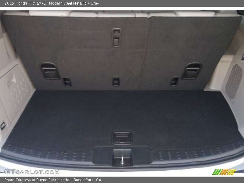 Modern Steel Metallic / Gray 2015 Honda Pilot EX-L