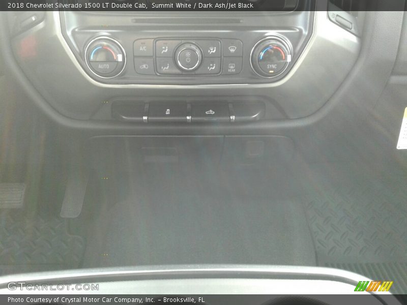Summit White / Dark Ash/Jet Black 2018 Chevrolet Silverado 1500 LT Double Cab