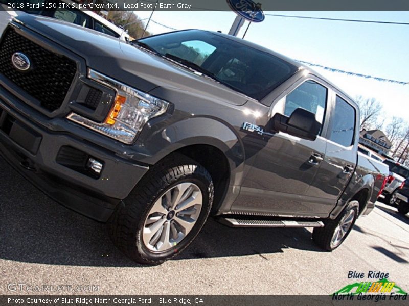 Lead Foot / Earth Gray 2018 Ford F150 STX SuperCrew 4x4