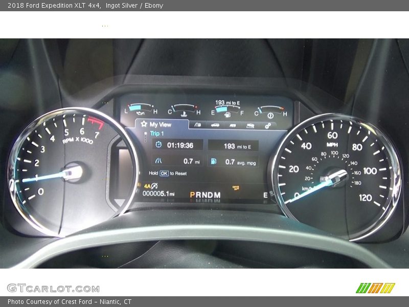 Ingot Silver / Ebony 2018 Ford Expedition XLT 4x4