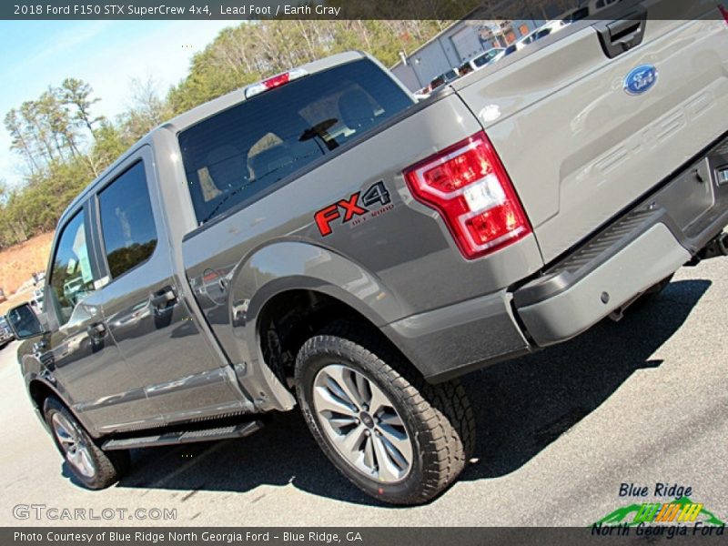 Lead Foot / Earth Gray 2018 Ford F150 STX SuperCrew 4x4
