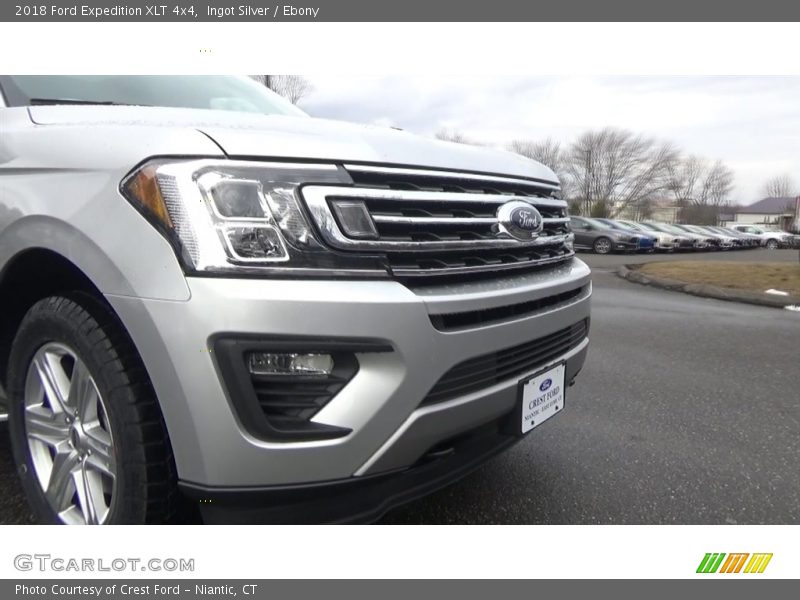 Ingot Silver / Ebony 2018 Ford Expedition XLT 4x4