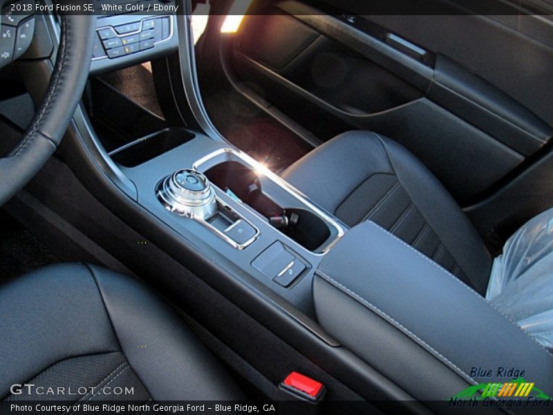 White Gold / Ebony 2018 Ford Fusion SE