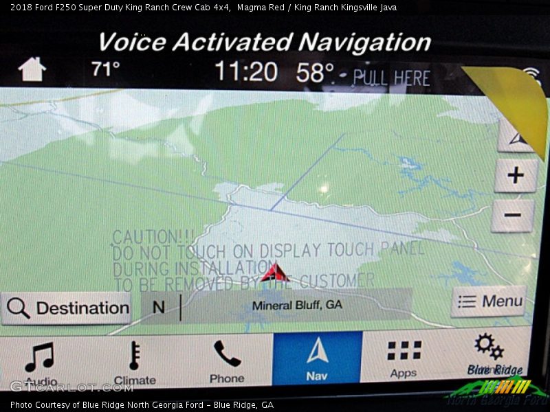 Magma Red / King Ranch Kingsville Java 2018 Ford F250 Super Duty King Ranch Crew Cab 4x4