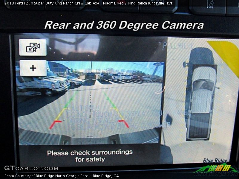 Magma Red / King Ranch Kingsville Java 2018 Ford F250 Super Duty King Ranch Crew Cab 4x4