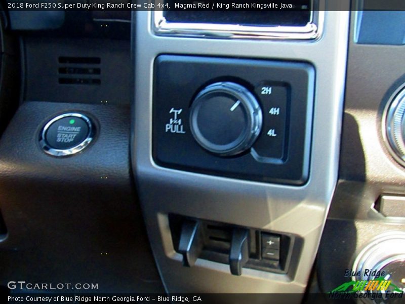 Magma Red / King Ranch Kingsville Java 2018 Ford F250 Super Duty King Ranch Crew Cab 4x4