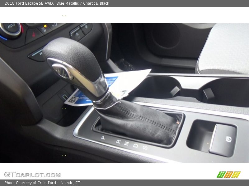 Blue Metallic / Charcoal Black 2018 Ford Escape SE 4WD