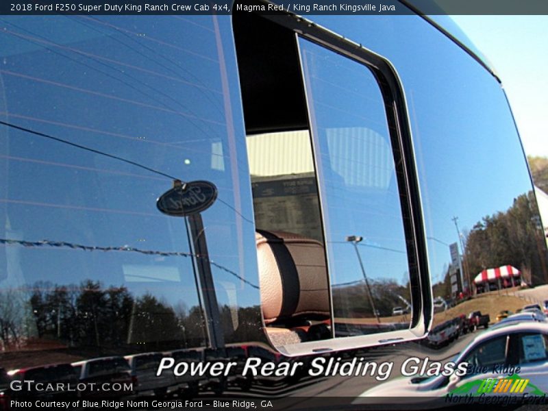 Magma Red / King Ranch Kingsville Java 2018 Ford F250 Super Duty King Ranch Crew Cab 4x4