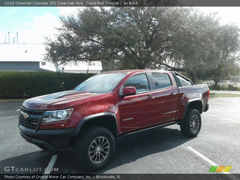 Cajun Red Tintcoat / Jet Black 2018 Chevrolet Colorado ZR2 Crew Cab 4x4