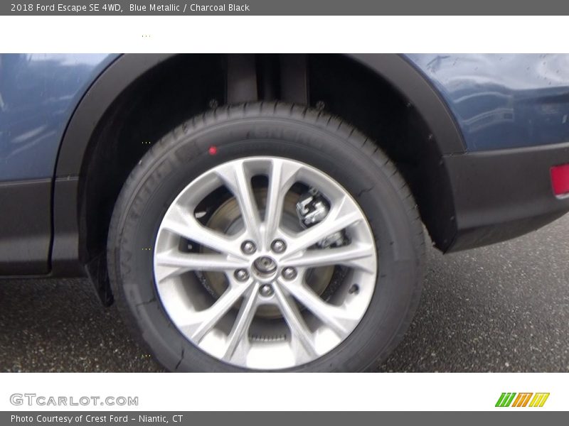 Blue Metallic / Charcoal Black 2018 Ford Escape SE 4WD
