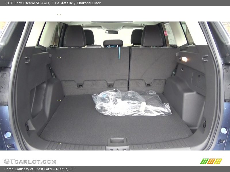 Blue Metallic / Charcoal Black 2018 Ford Escape SE 4WD