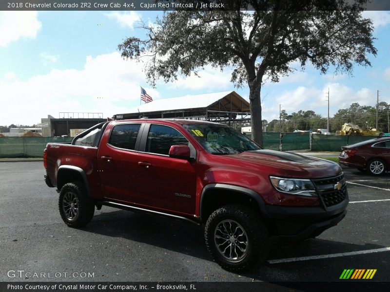 Cajun Red Tintcoat / Jet Black 2018 Chevrolet Colorado ZR2 Crew Cab 4x4