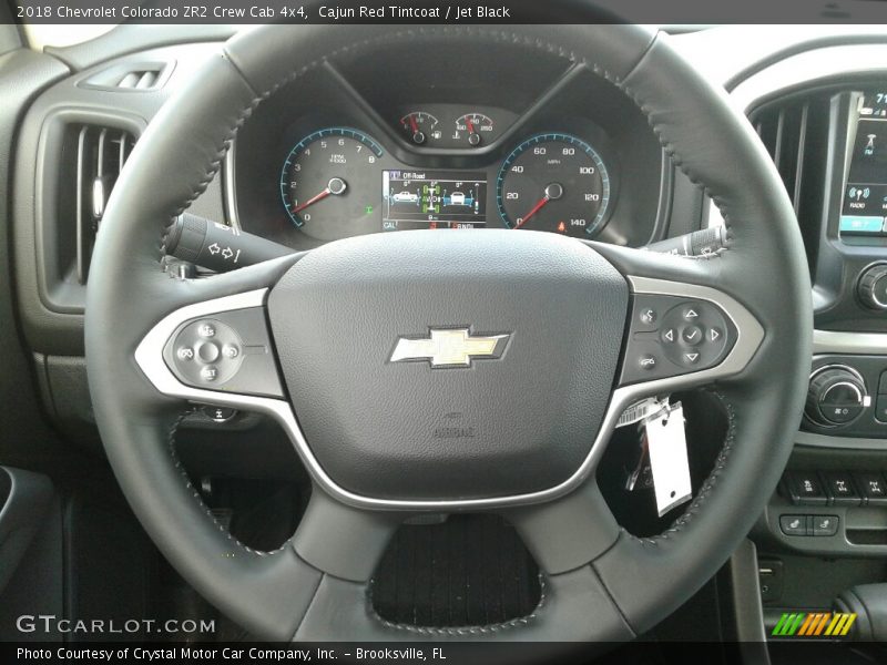 Cajun Red Tintcoat / Jet Black 2018 Chevrolet Colorado ZR2 Crew Cab 4x4