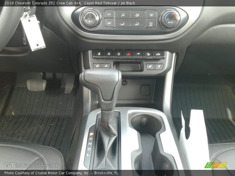 Cajun Red Tintcoat / Jet Black 2018 Chevrolet Colorado ZR2 Crew Cab 4x4