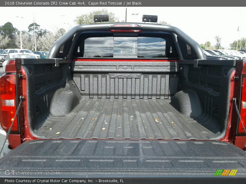 Cajun Red Tintcoat / Jet Black 2018 Chevrolet Colorado ZR2 Crew Cab 4x4
