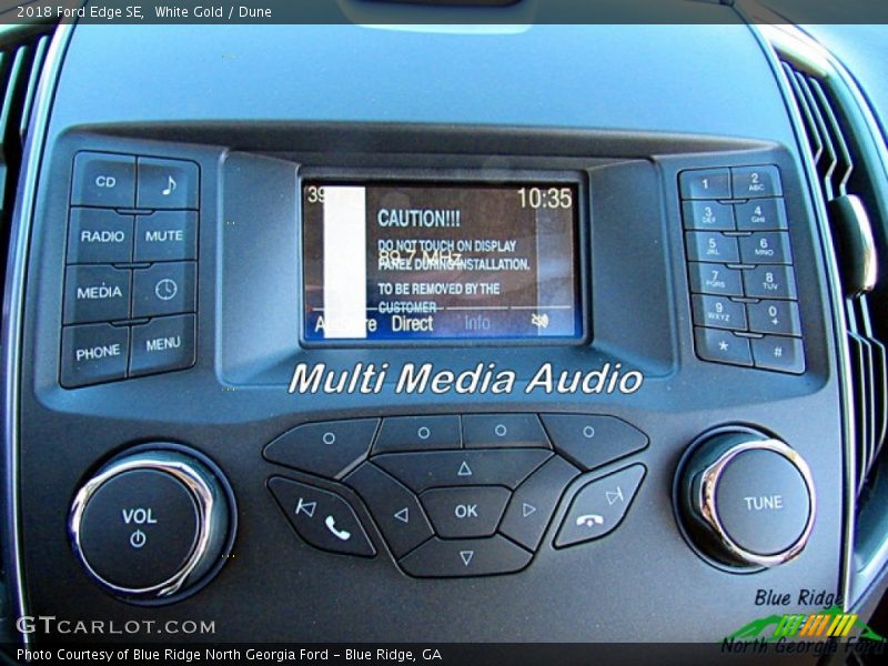 White Gold / Dune 2018 Ford Edge SE