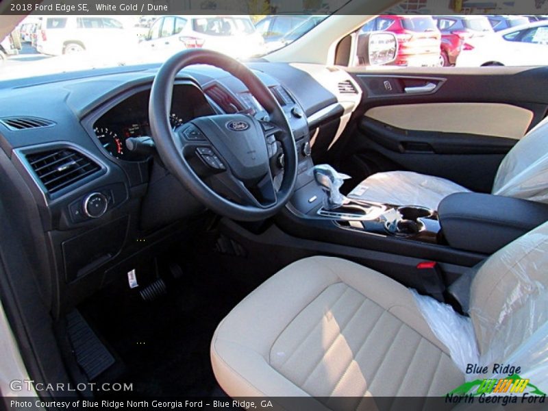 White Gold / Dune 2018 Ford Edge SE
