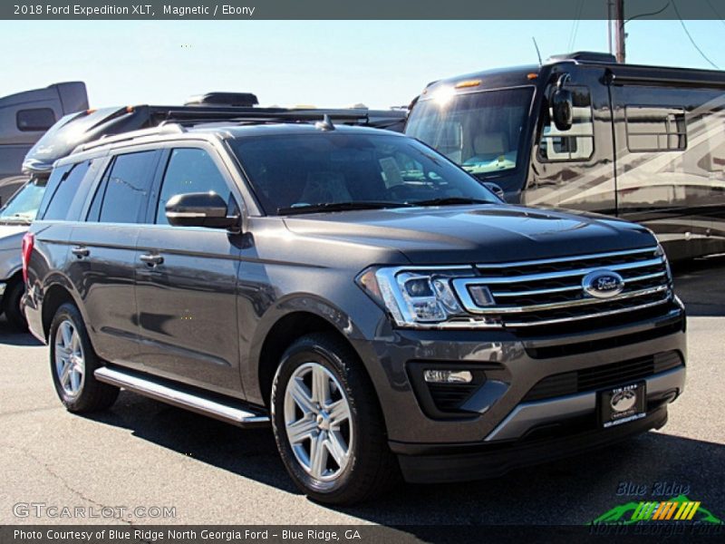 Magnetic / Ebony 2018 Ford Expedition XLT