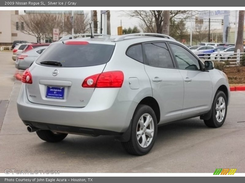 Silver Ice / Gray 2009 Nissan Rogue SL