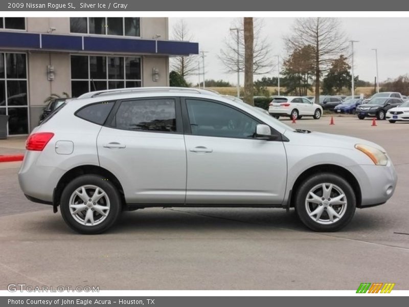 Silver Ice / Gray 2009 Nissan Rogue SL
