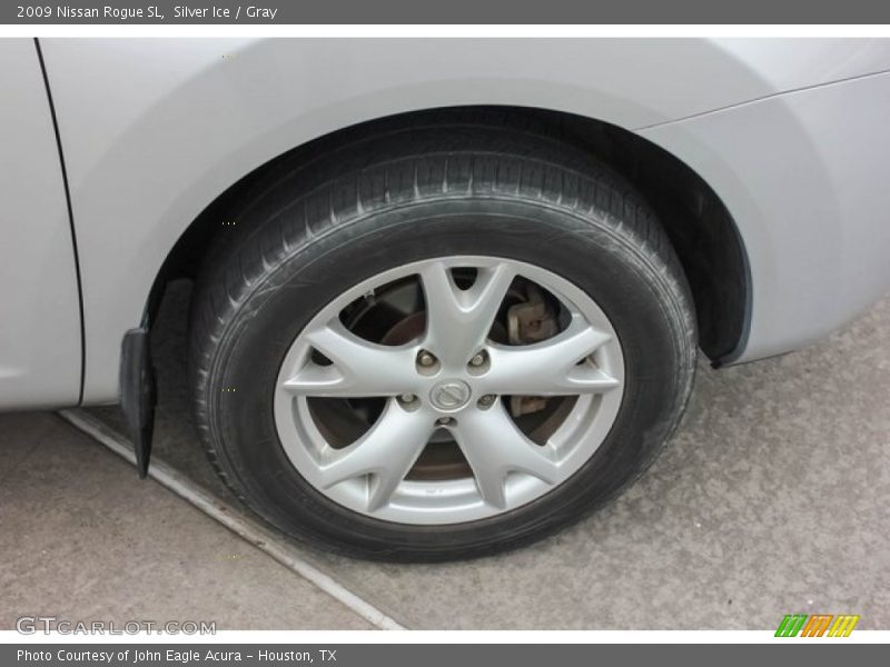 Silver Ice / Gray 2009 Nissan Rogue SL