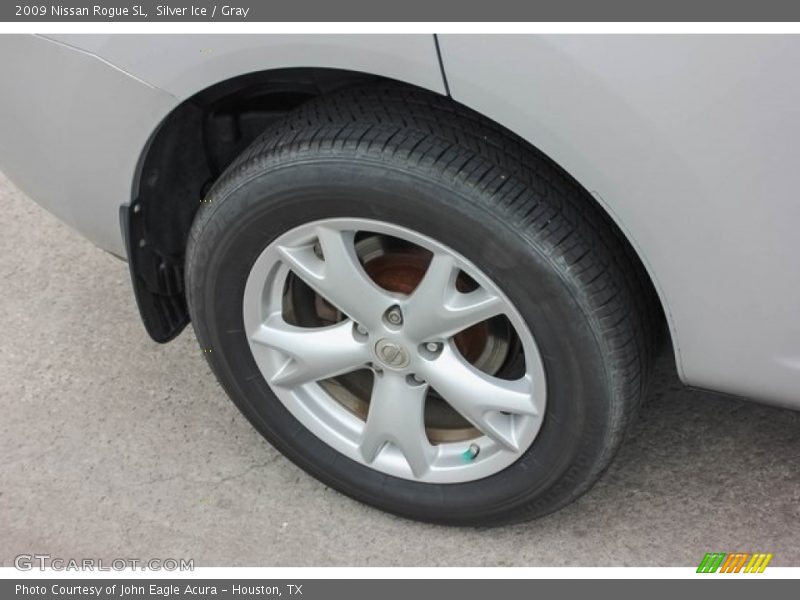 Silver Ice / Gray 2009 Nissan Rogue SL