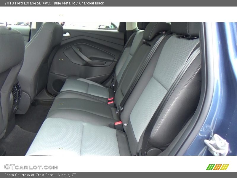 Blue Metallic / Charcoal Black 2018 Ford Escape SE 4WD