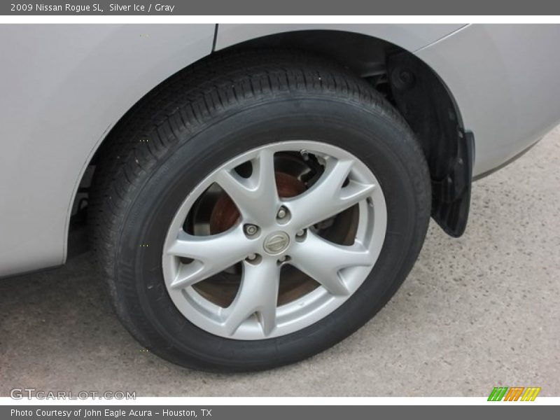 Silver Ice / Gray 2009 Nissan Rogue SL