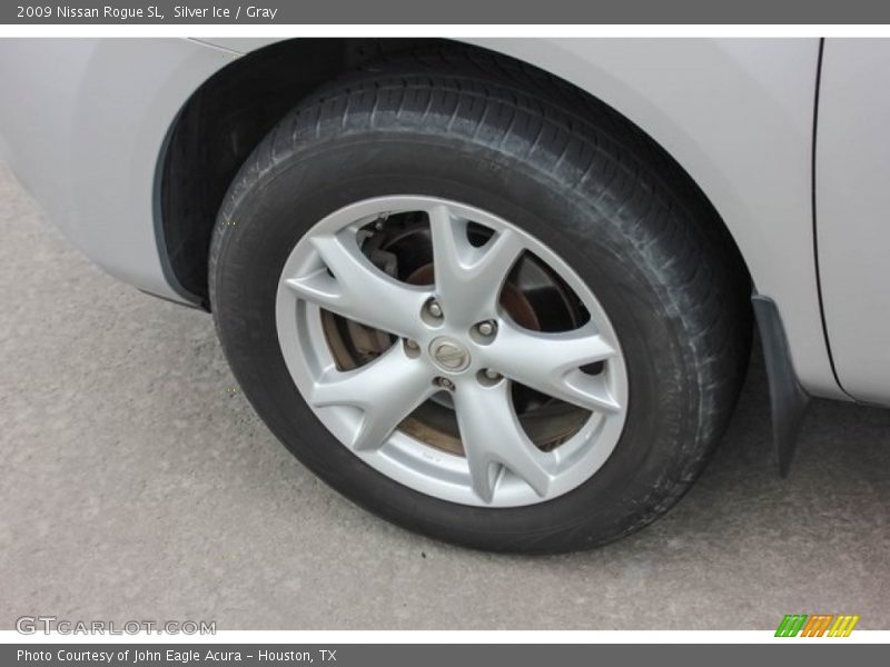 Silver Ice / Gray 2009 Nissan Rogue SL