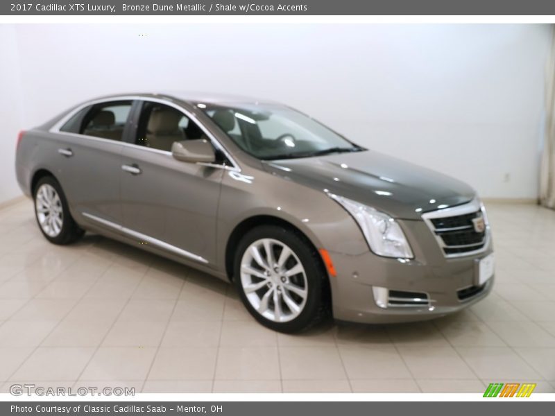 Bronze Dune Metallic / Shale w/Cocoa Accents 2017 Cadillac XTS Luxury
