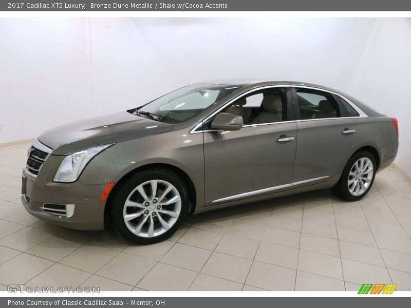 Bronze Dune Metallic / Shale w/Cocoa Accents 2017 Cadillac XTS Luxury